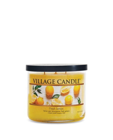 VILLAGE CANDLE - Fresh Lemon - BOWL